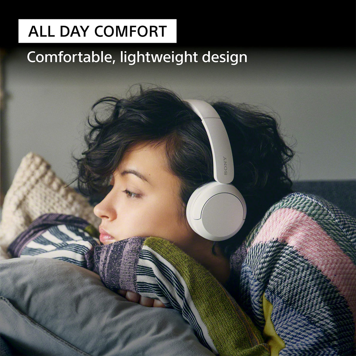 Sony WH-CH520 Wireless Headphones Bluetooth On-Ear Headset with Microphones, Blue 🍁 All In One Marketplace Canada