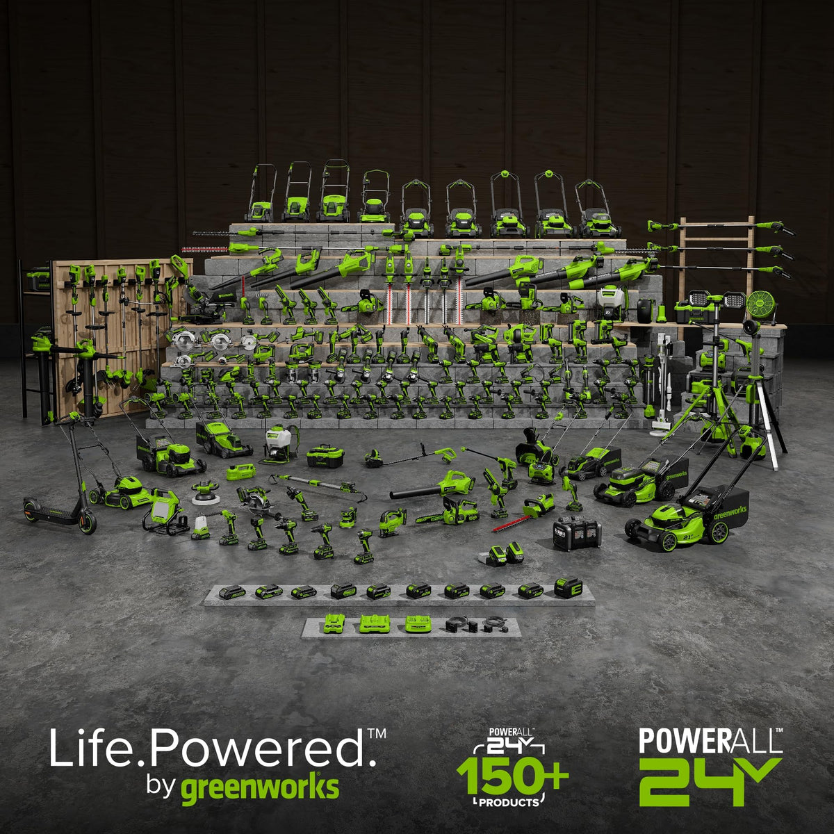 Greenworks 24V 12" Cordless String Trimmer and Blower Combo Kit, 2Ah USB Battery and Charger Included 🍁 All In One Marketplace Canada
