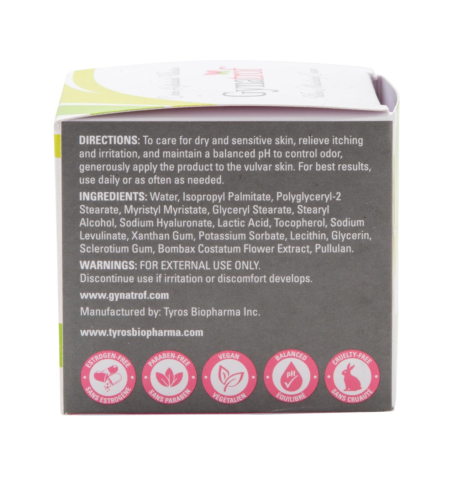 Gynatrof Vulva Moisture Cream - Hormone Free, Clinically Proven, OBGYN Recommended, All Natural Vulva Balm - Alleviates Dryness, Irritation, and Menopause Discomfort - Hyaluronic Acid & Vitamin E 🍁 All In One Marketplace Canada