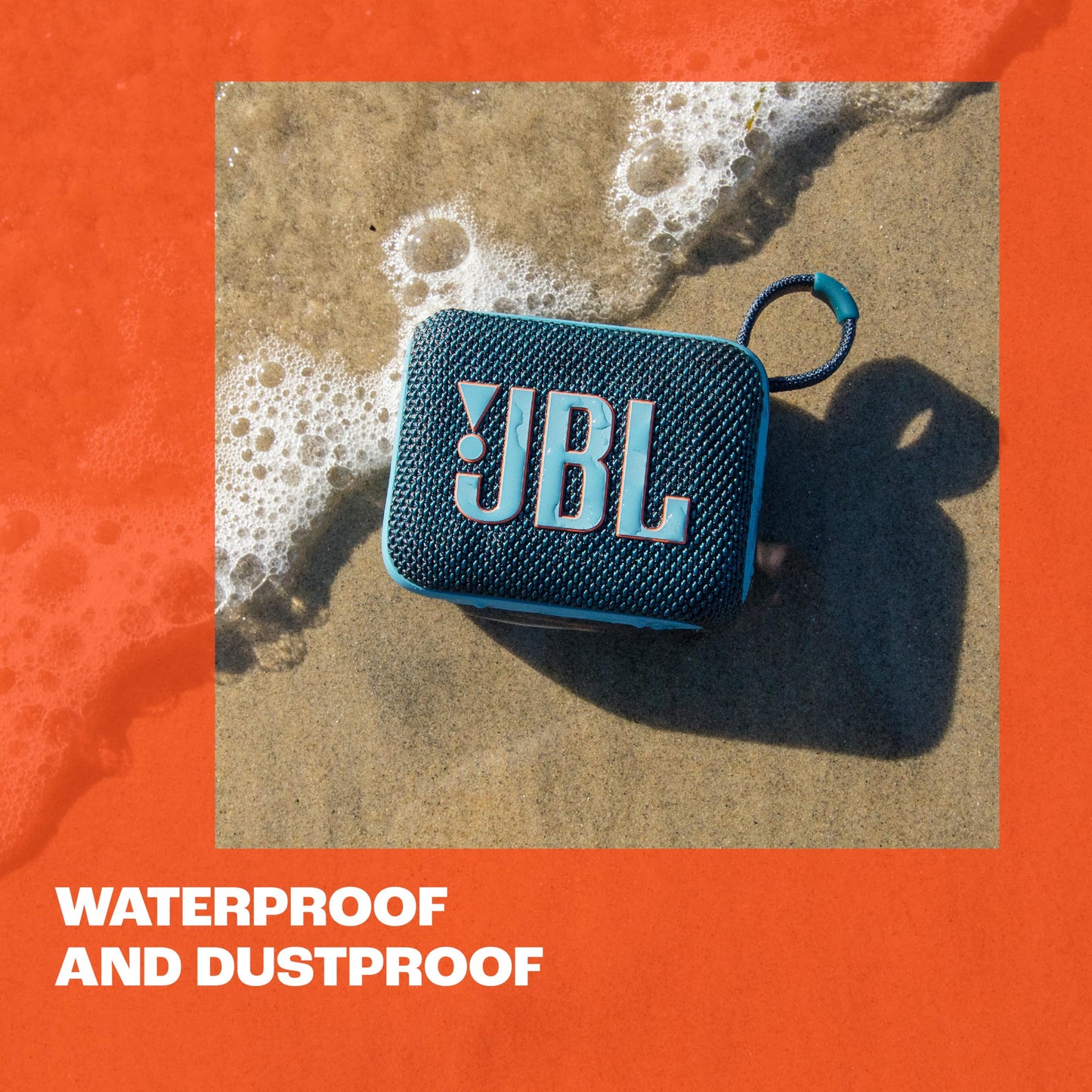 JBL Go 4 - Ultra-Portable, Waterproof and Dustproof Bluetooth Speaker, 7-Hour Built-in Battery, Made in Part with Recycled Materials (Blue) 🍁 All In One Marketplace Canada