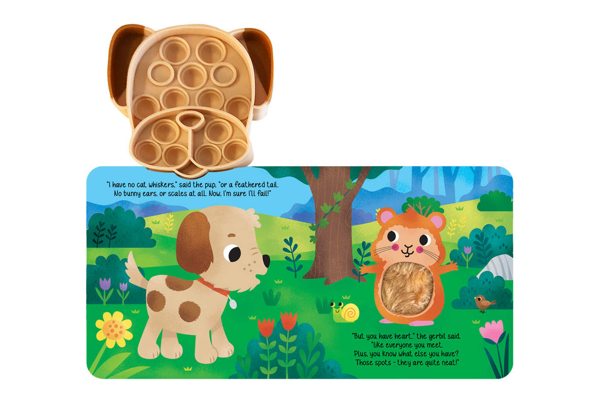 Little Hippo Books - Little Puppy - Your Sensory Fidget Friend - Ages 1+