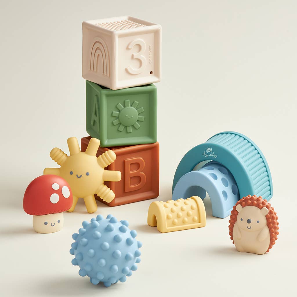 Itzy Ritzy Canada - ITZY BLOCKS™ Sensory Block Set - Ages 1–2