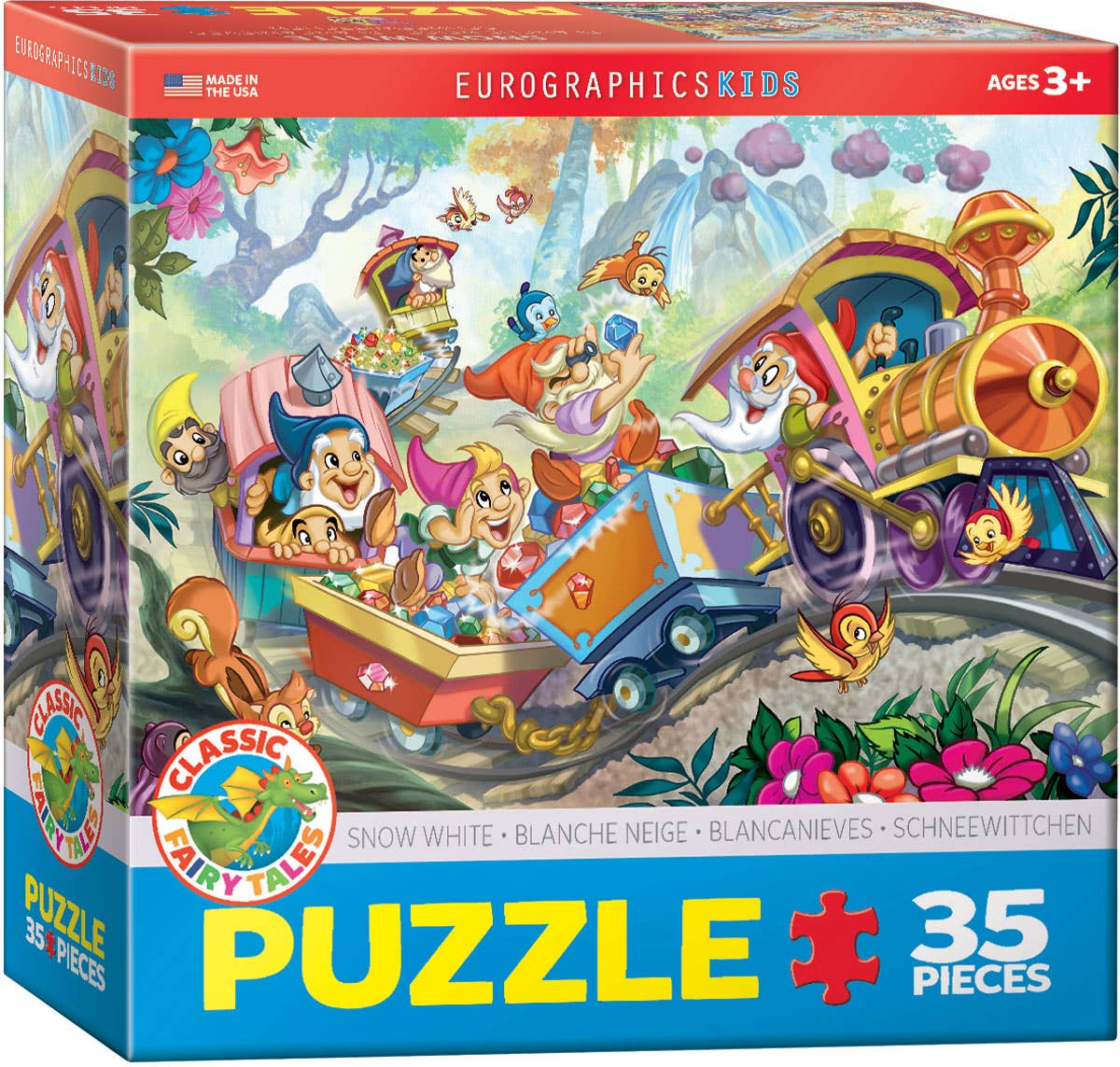 Eurographics Snow White 35-Piece Puzzle - Ages 3+