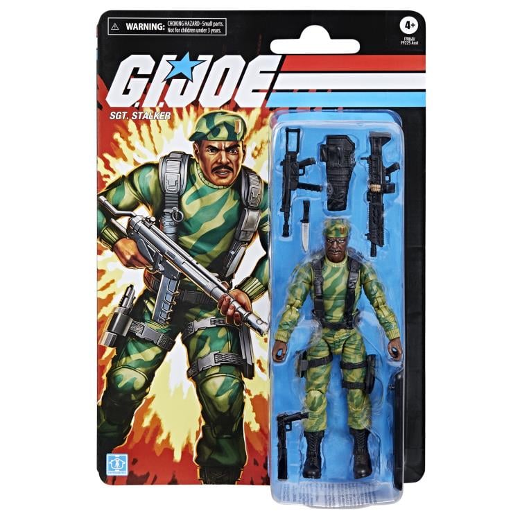 G.I. Joe 3.75" Retro Collection - Sgt. Stalker (Subpar Packaging)