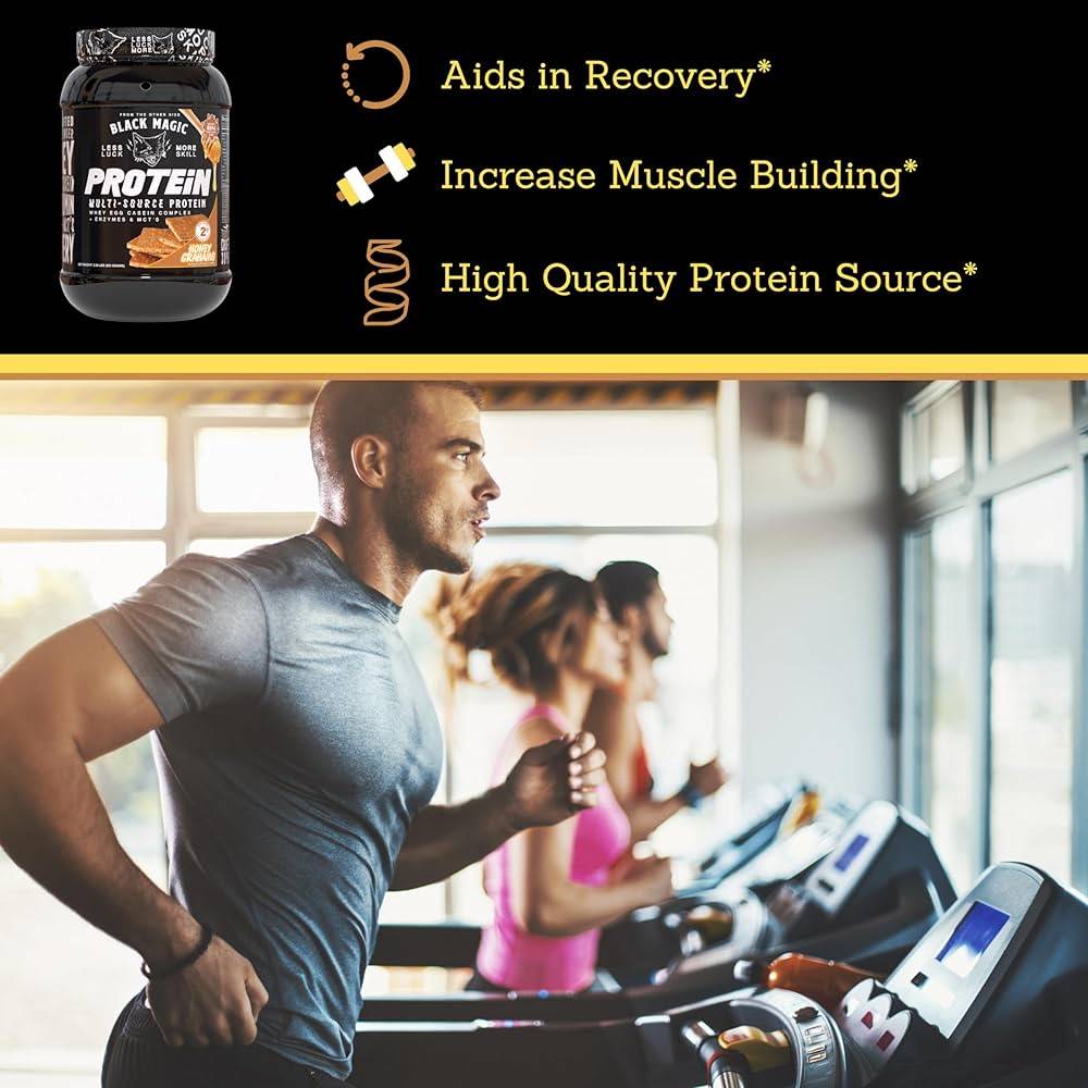 Black Magic Multi-Source Protein Powder - Cinnamon Toast Cereal
