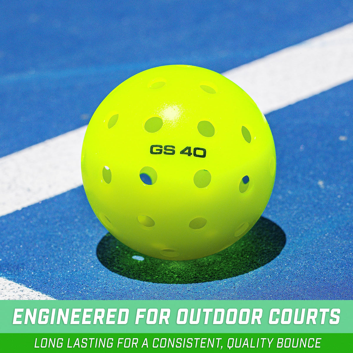 GoSports GS 40 Pickleball Balls - 12 Pack of Regulation USAPA Pickleballs 🍁 All In One Marketplace Canada