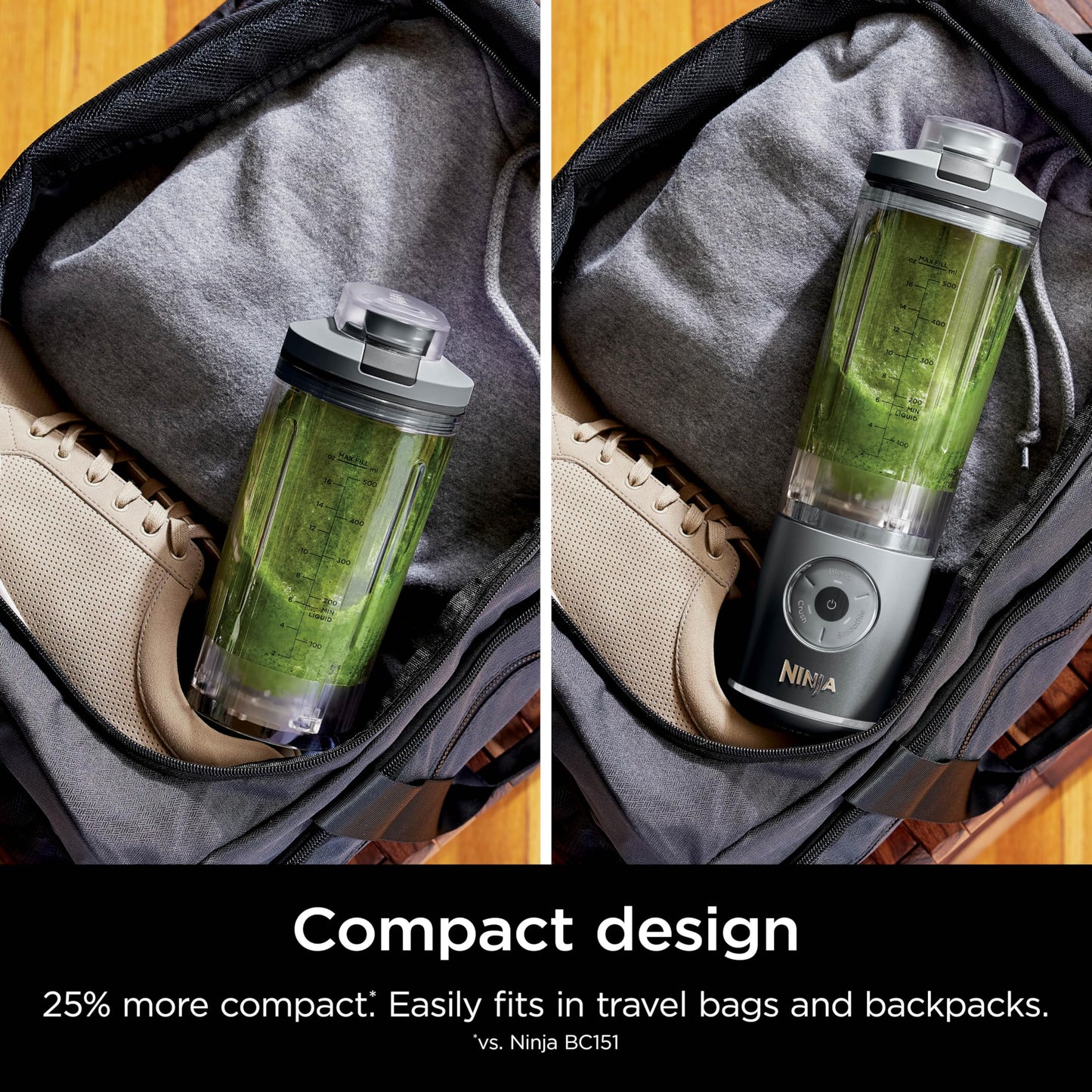 Ninja Blast Max Portable Blender, Twist & Go, 22oz/650mL, Grey, BC251CGY 🍁 All In One Marketplace Canada
