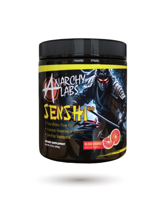 Anarchy Labs SENSHI Stim Free Pump Pre-Workout