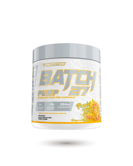 TC Nutrition Batch 27 Pump Stim Free Pre-Workout