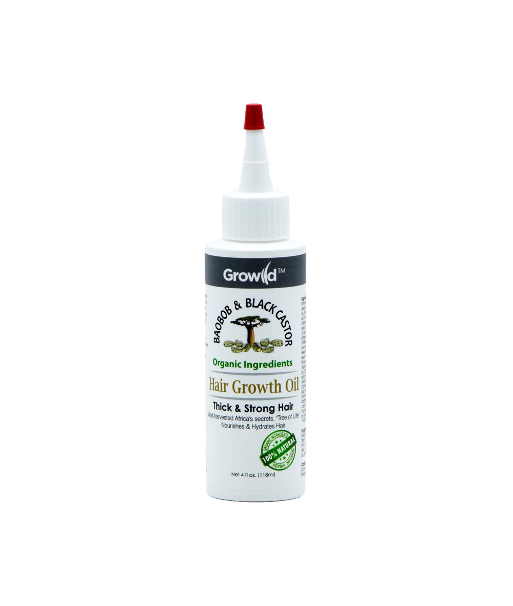 BY NATURES EDGE GROW+ BLACK CASTOR OIL 4 OZ