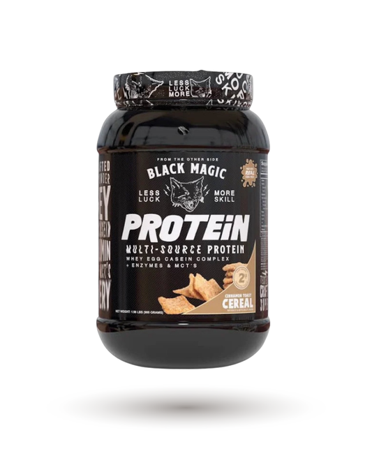 Black Magic Multi-Source Protein Powder - Cinnamon Toast Cereal