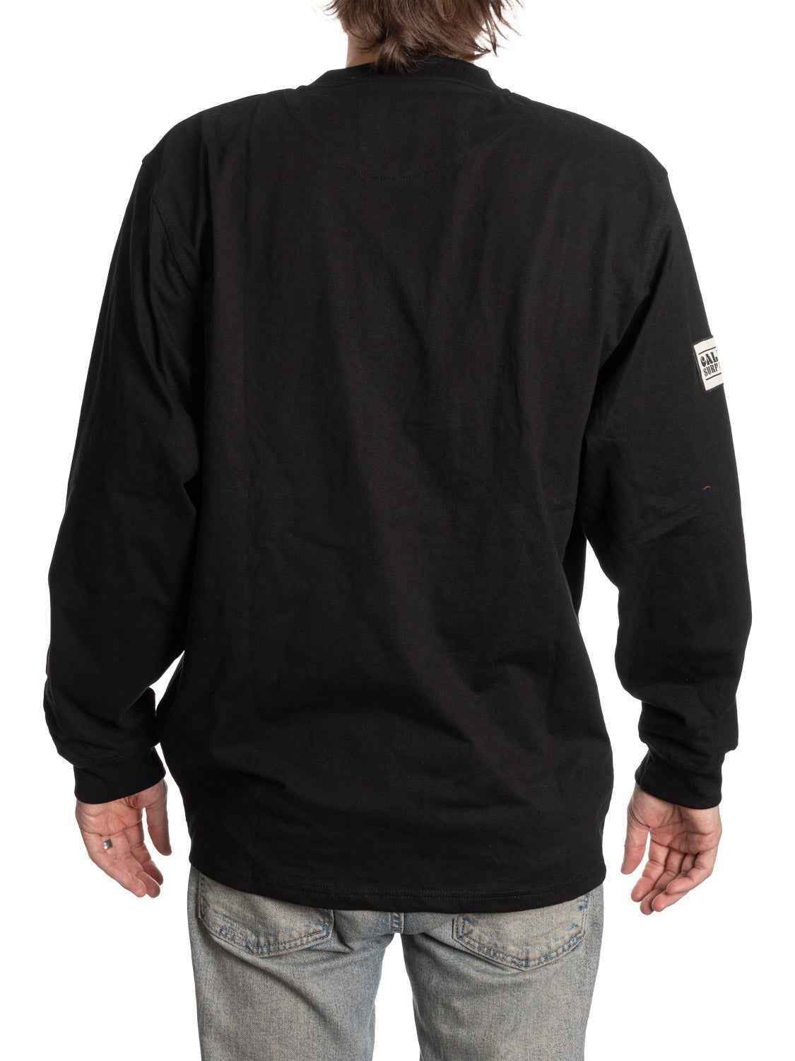 Retro Vancouver Canucks Long Sleeve Henley