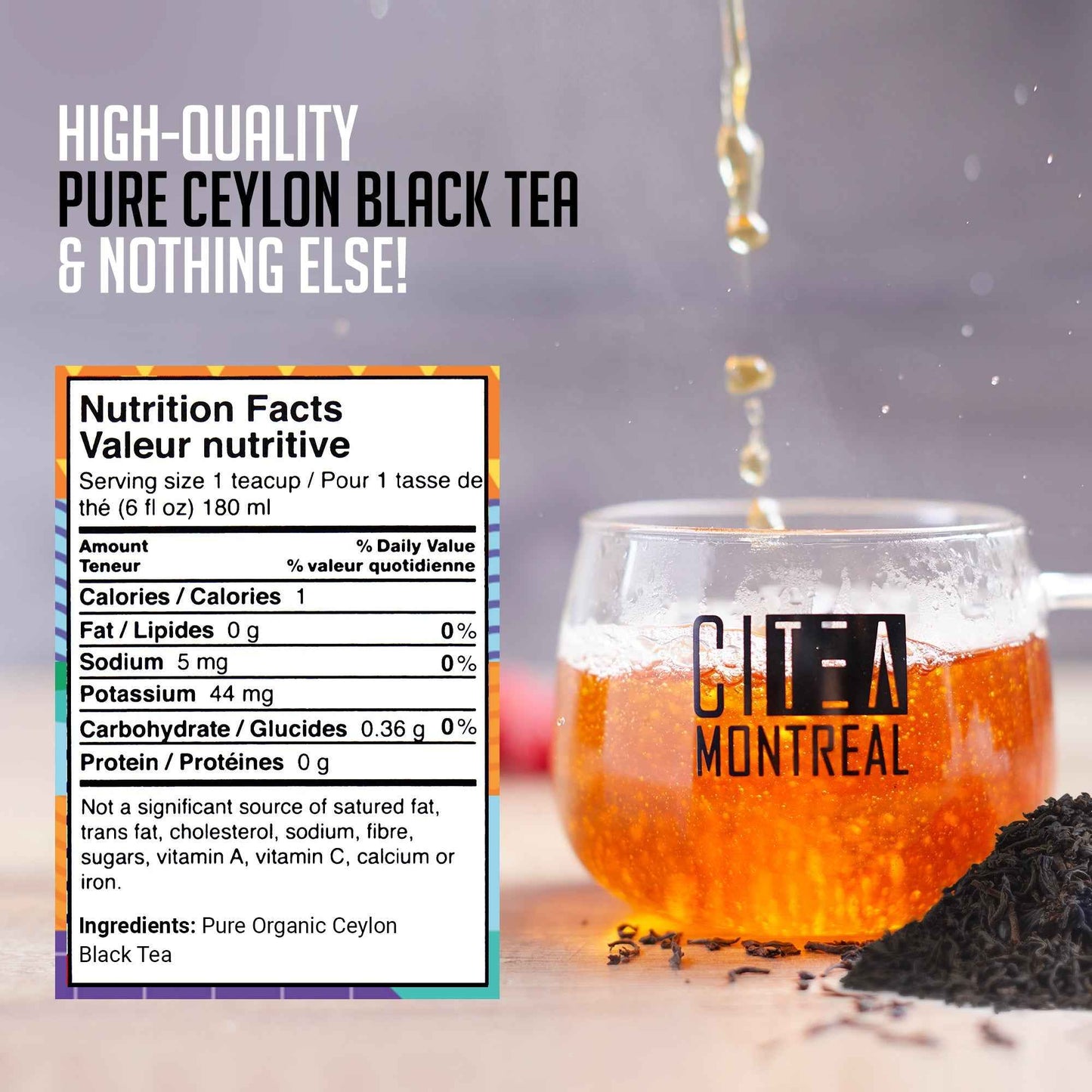 Organic Orange Pekoe Loose Leaf Tea Bundle of Two