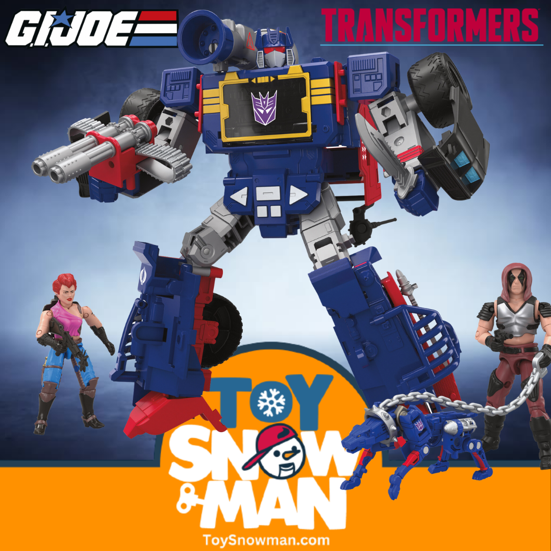 Transformers Collaborative G.I. Joe x Transformers Soundwave Dreadnok Thunder Machine, Zartan & Zarana