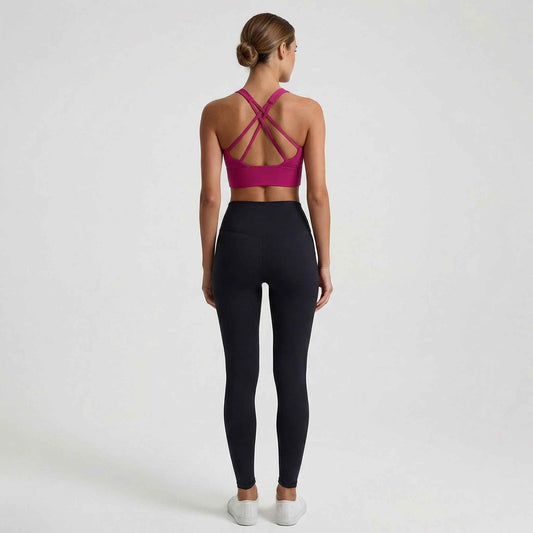 Criss Cross Sports Bra