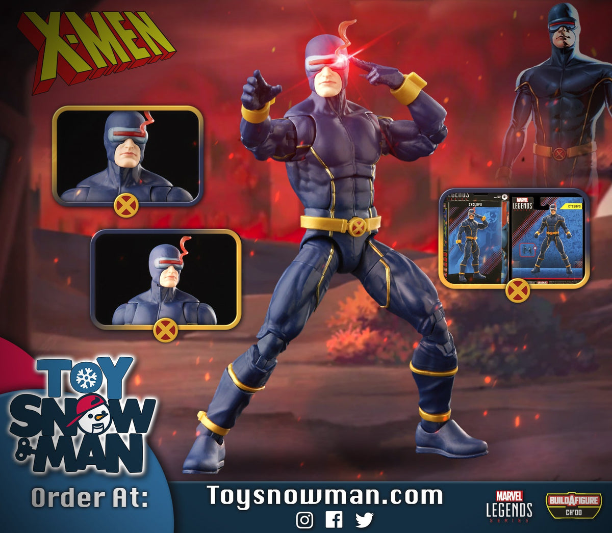 X-Men Marvel Legends  - Ch'od BAF Wave SET