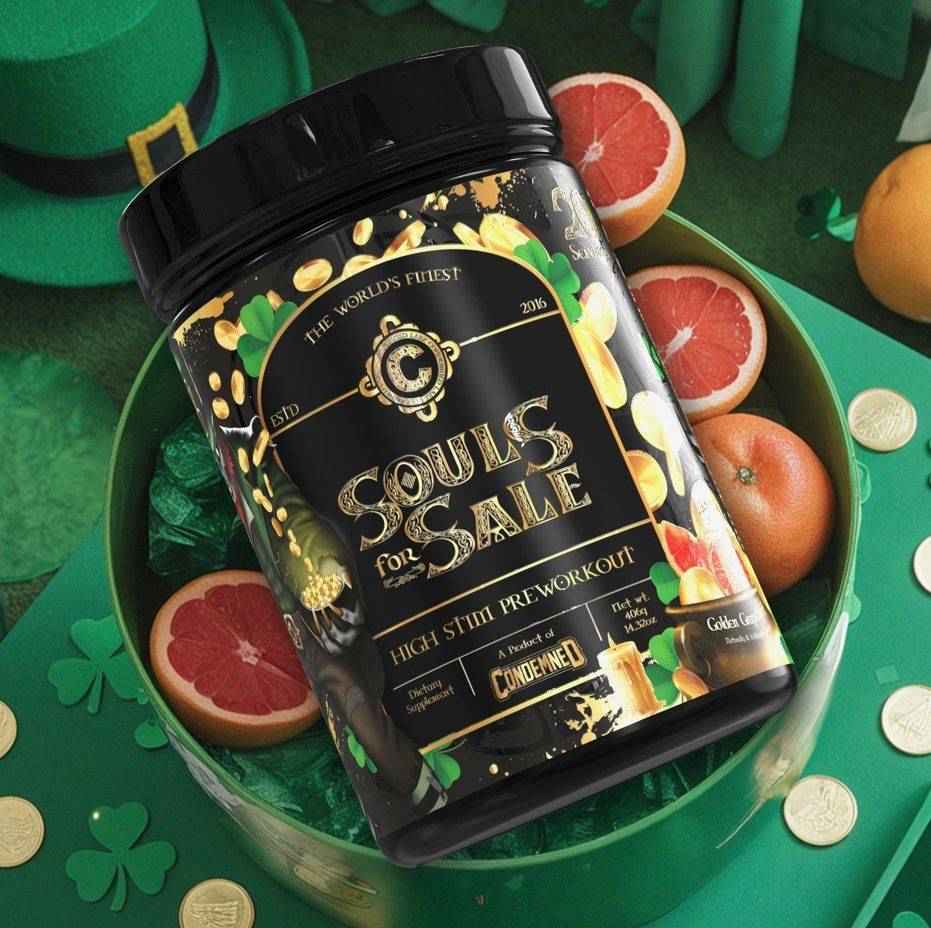 Condemned Souls for Sale Pre-Workout - Golden Grapefruit