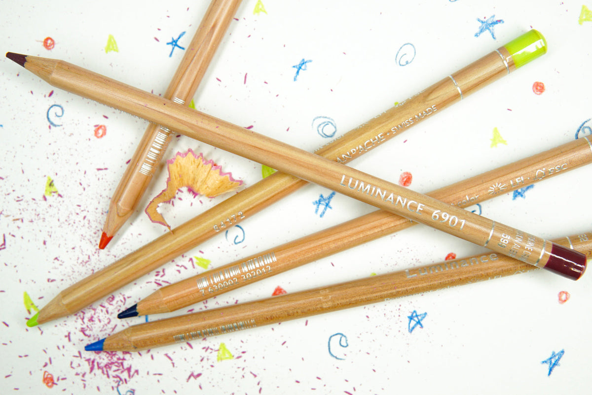 Caran d'Ache - Luminance Coloured Pencil - Wooden Box Set of 76