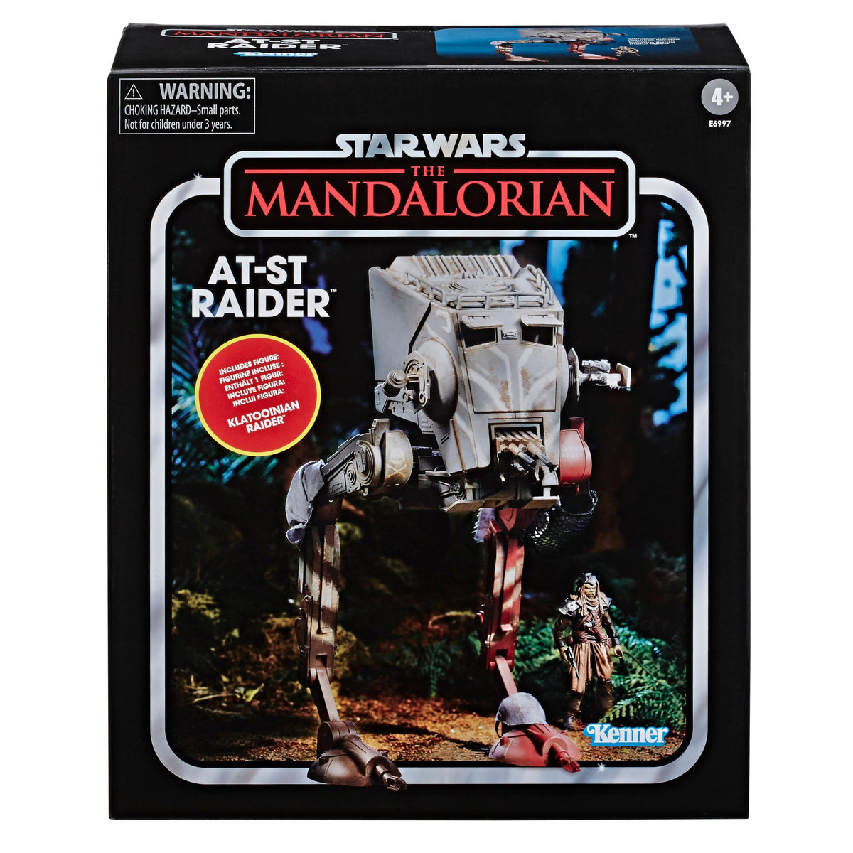 Star Wars Vintage Collection Mandalorian AT-ST w/ Klatooinian Raider Kenner