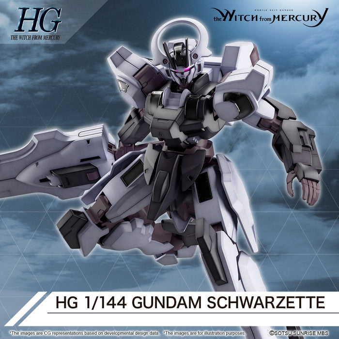 BANDAI - HG 1/144 GUNDAM SCHWARZETTE