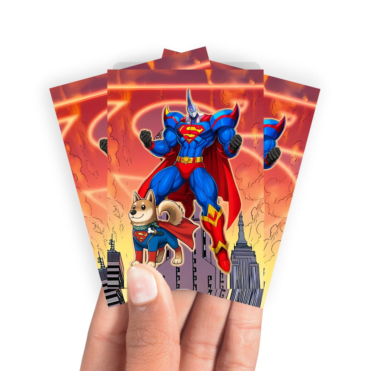Elemental HERO Neos Superman Card Sleeves