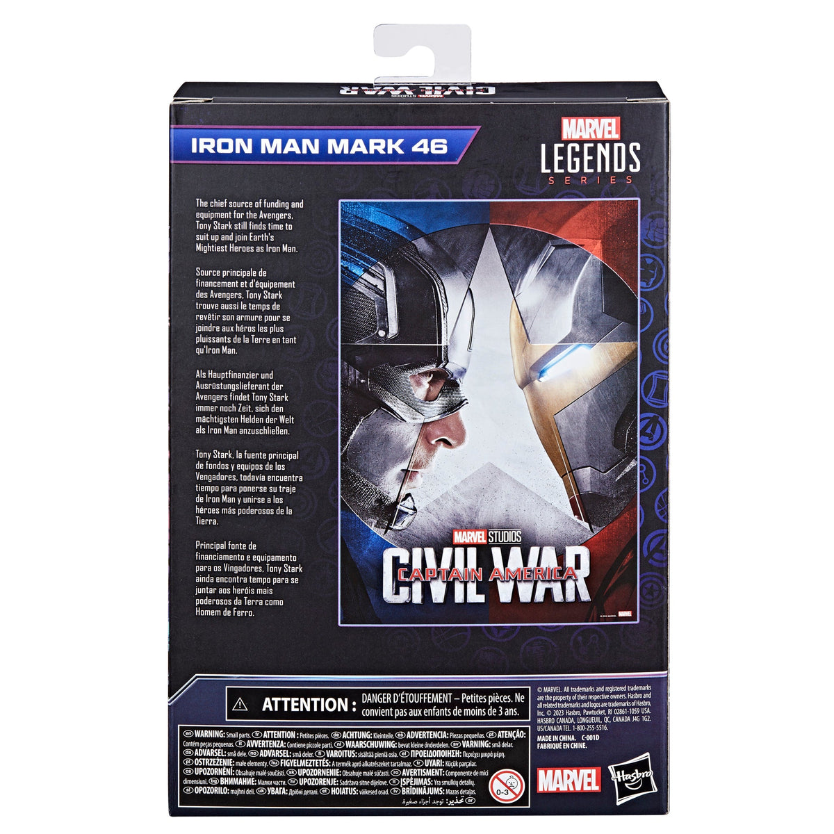 Hasbro - Marvel Legends Series Iron Man Mark 46