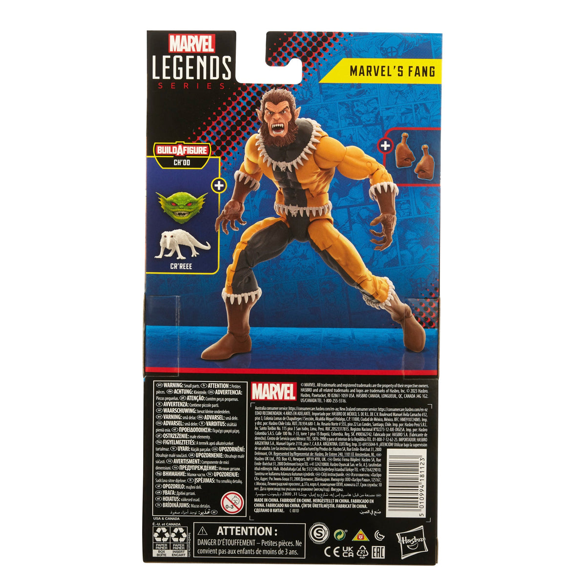 Marvel Legends Series: Marvel’s Fang, X-Men Figure
