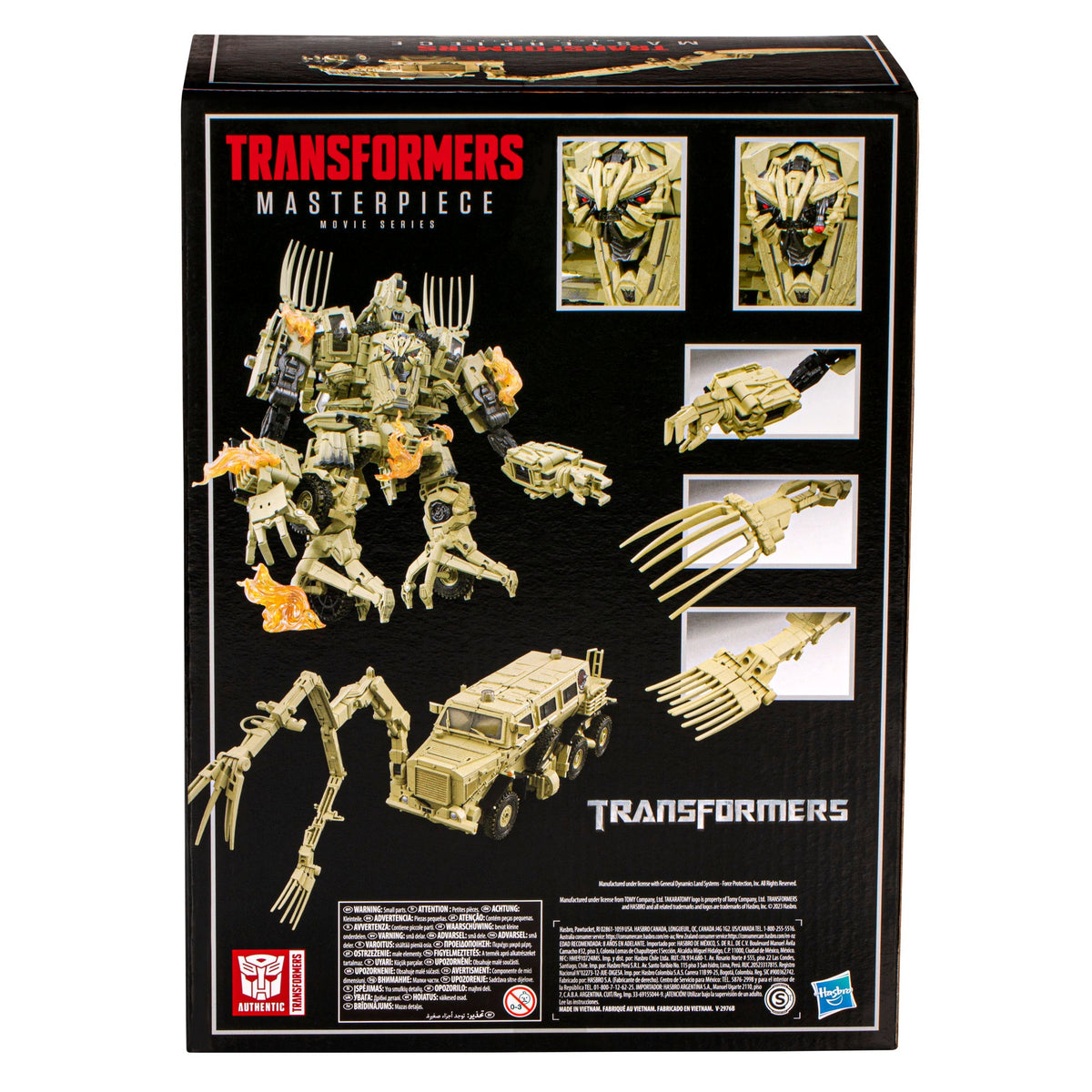Transformers Movie Masterpiece Series Transformers Movie 1 MPM-14 Bonecrusher