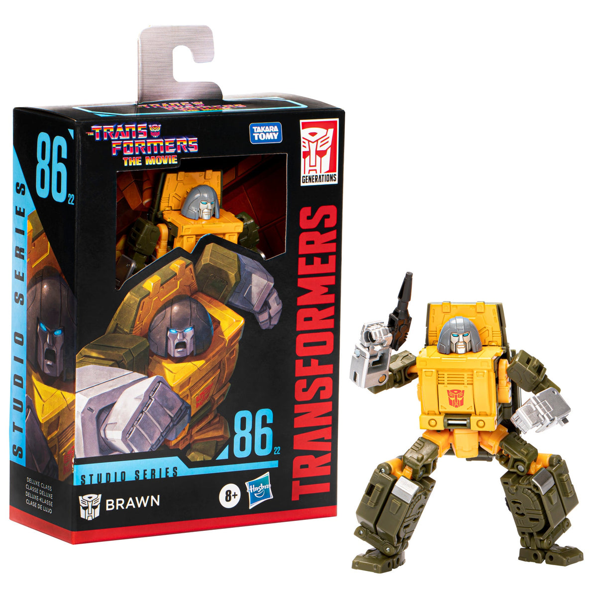 Transformers Studio Series - Deluxe - The Transformers: The Movie 86-22 Brawn