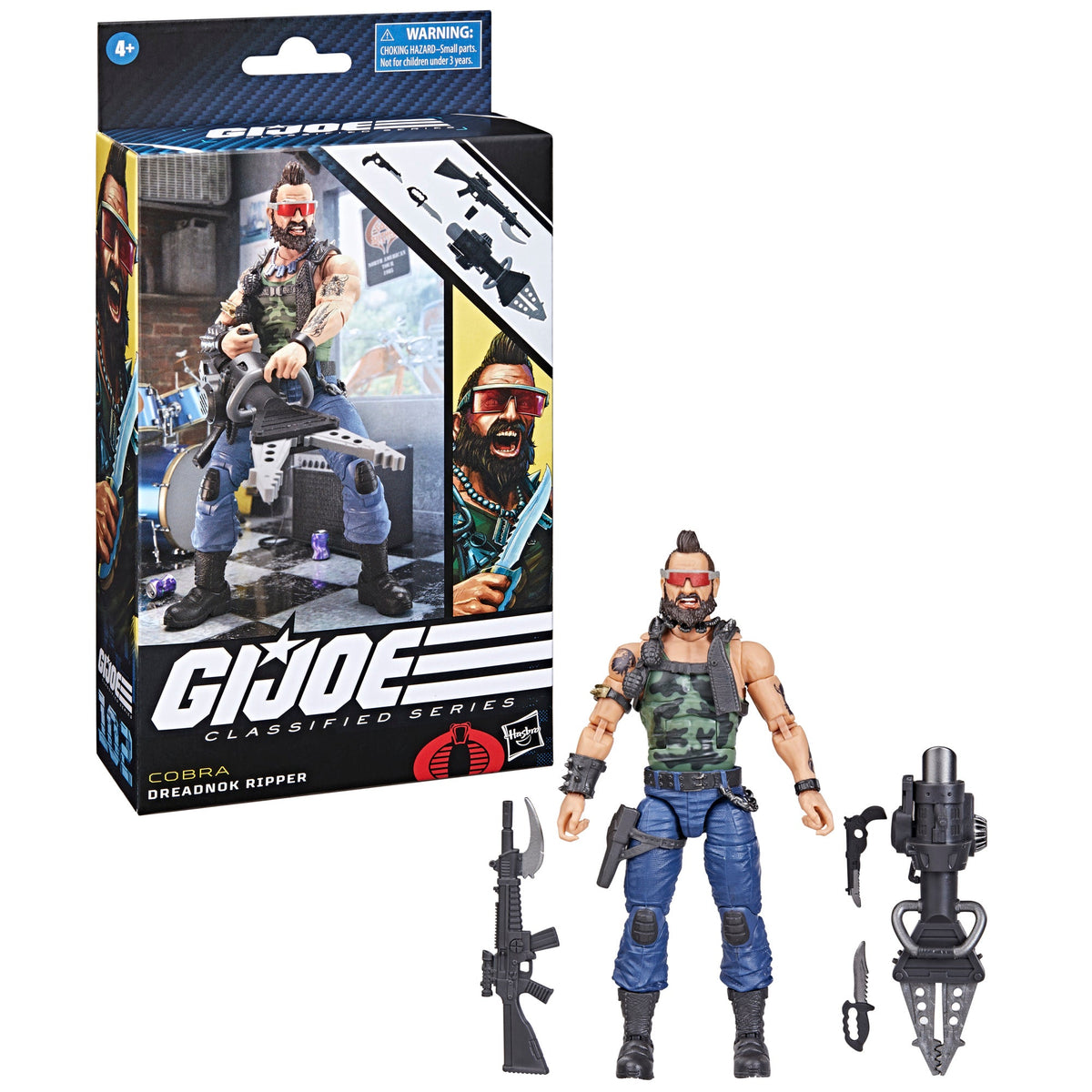 G.I. Joe Classified Series Dreadnok Ripper 102