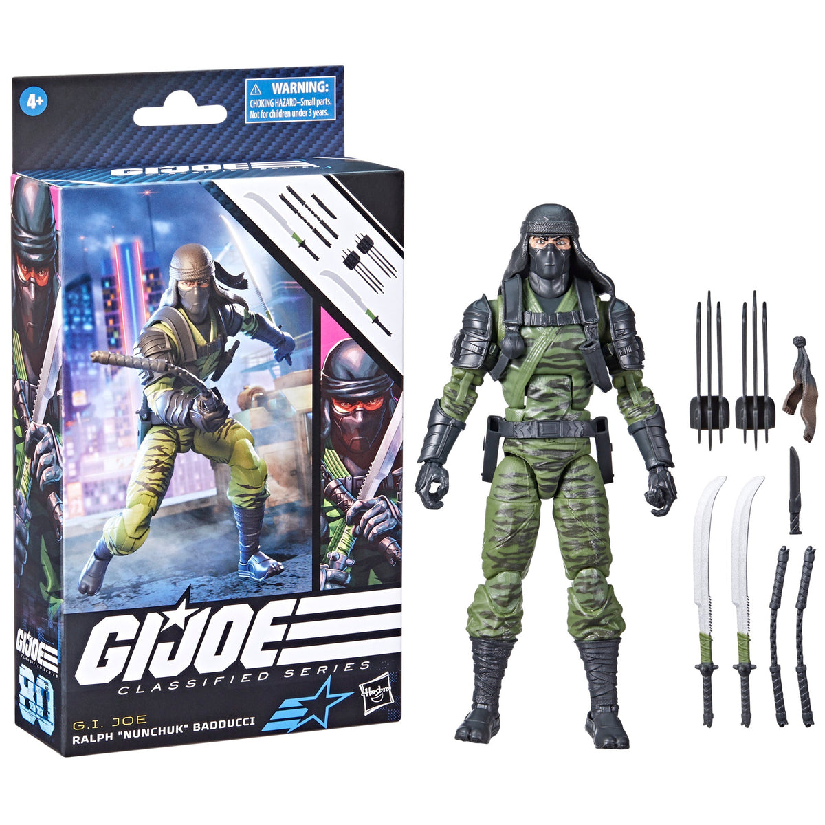 G.I. Joe Classified -  Ralph "Nunchuk" Badducci - 80