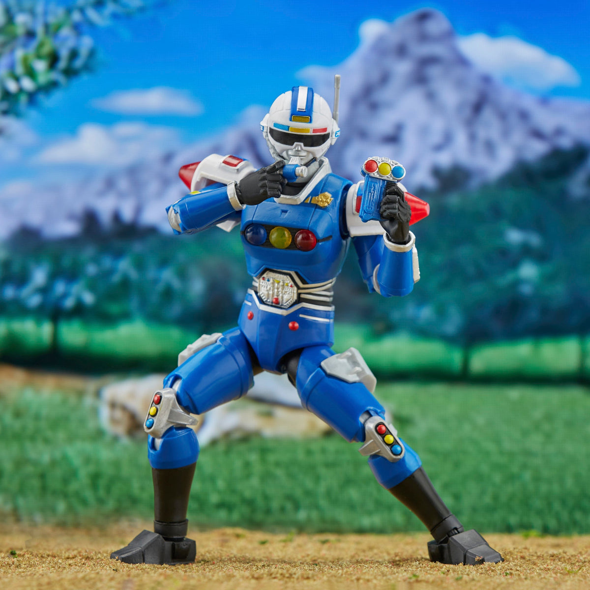 Power Rangers Lightning Collection Turbo Blue Senturion