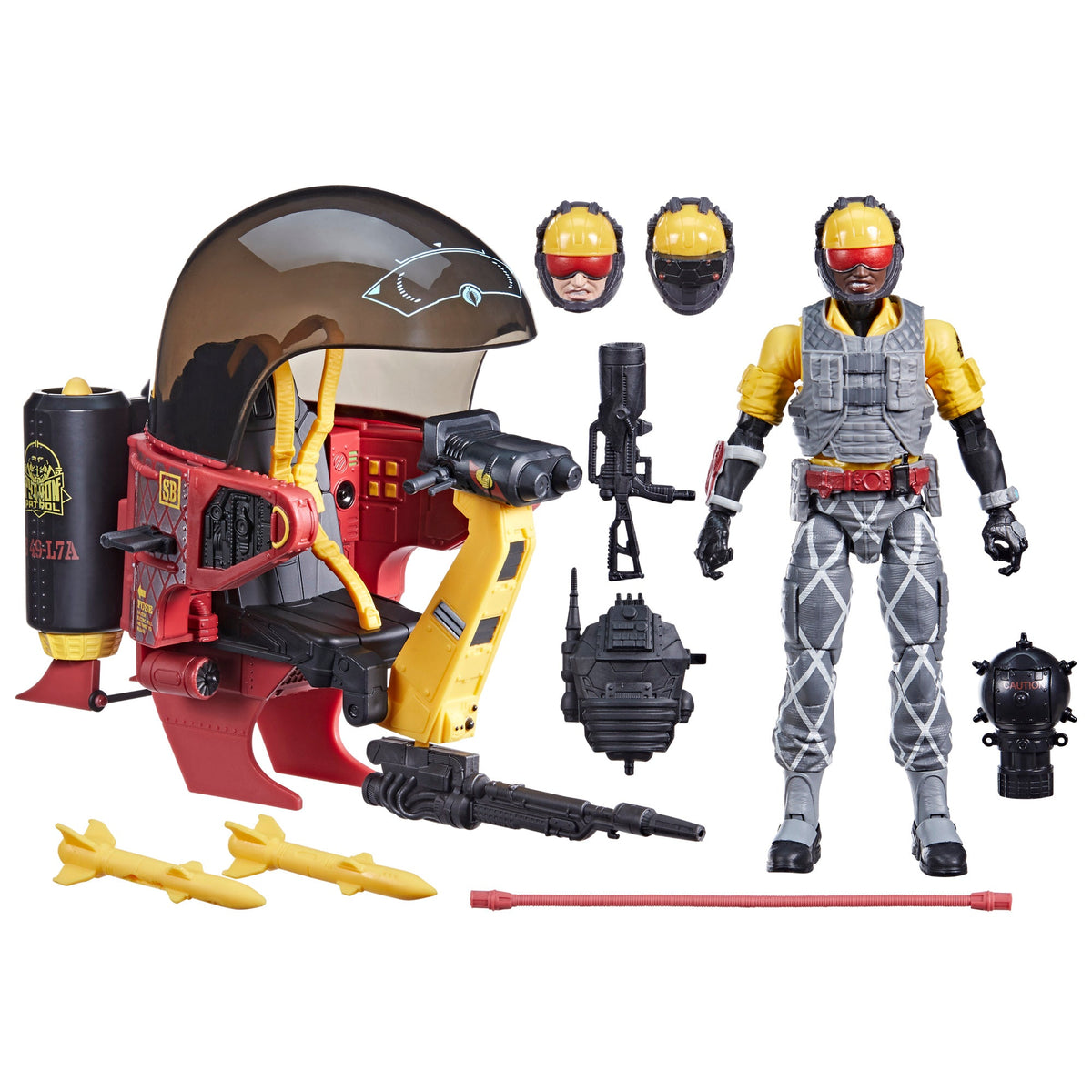 G.I. Joe Classified Series Python Patrol Tele-Viper & Cobra Flight Pod - Trubble Bubble