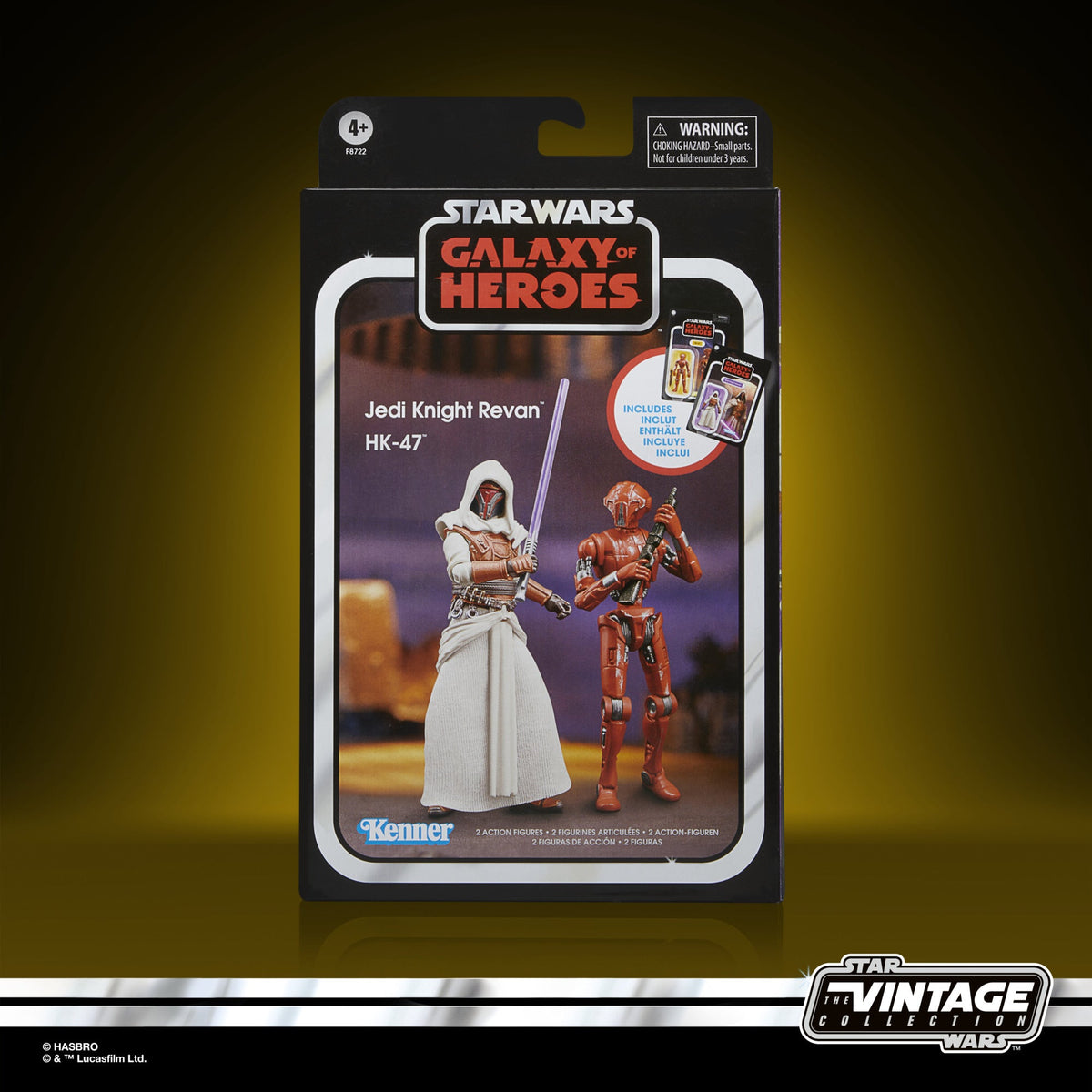 Star Wars The Vintage Collection HK-47 & Jedi Knight Revan Action Figures