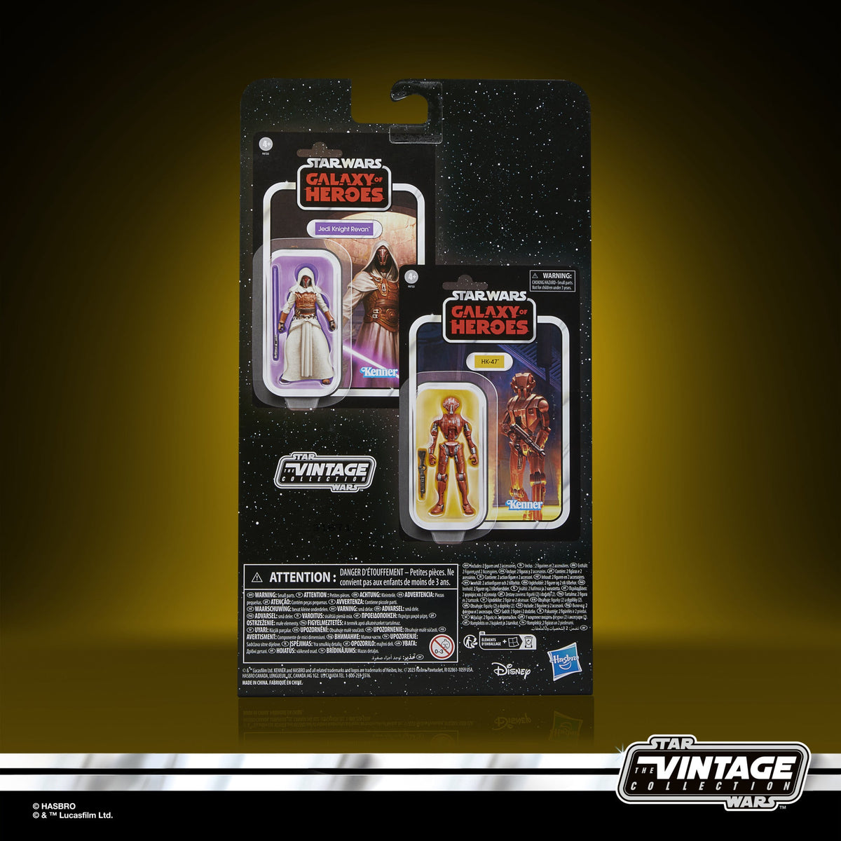 Star Wars The Vintage Collection HK-47 & Jedi Knight Revan Action Figures