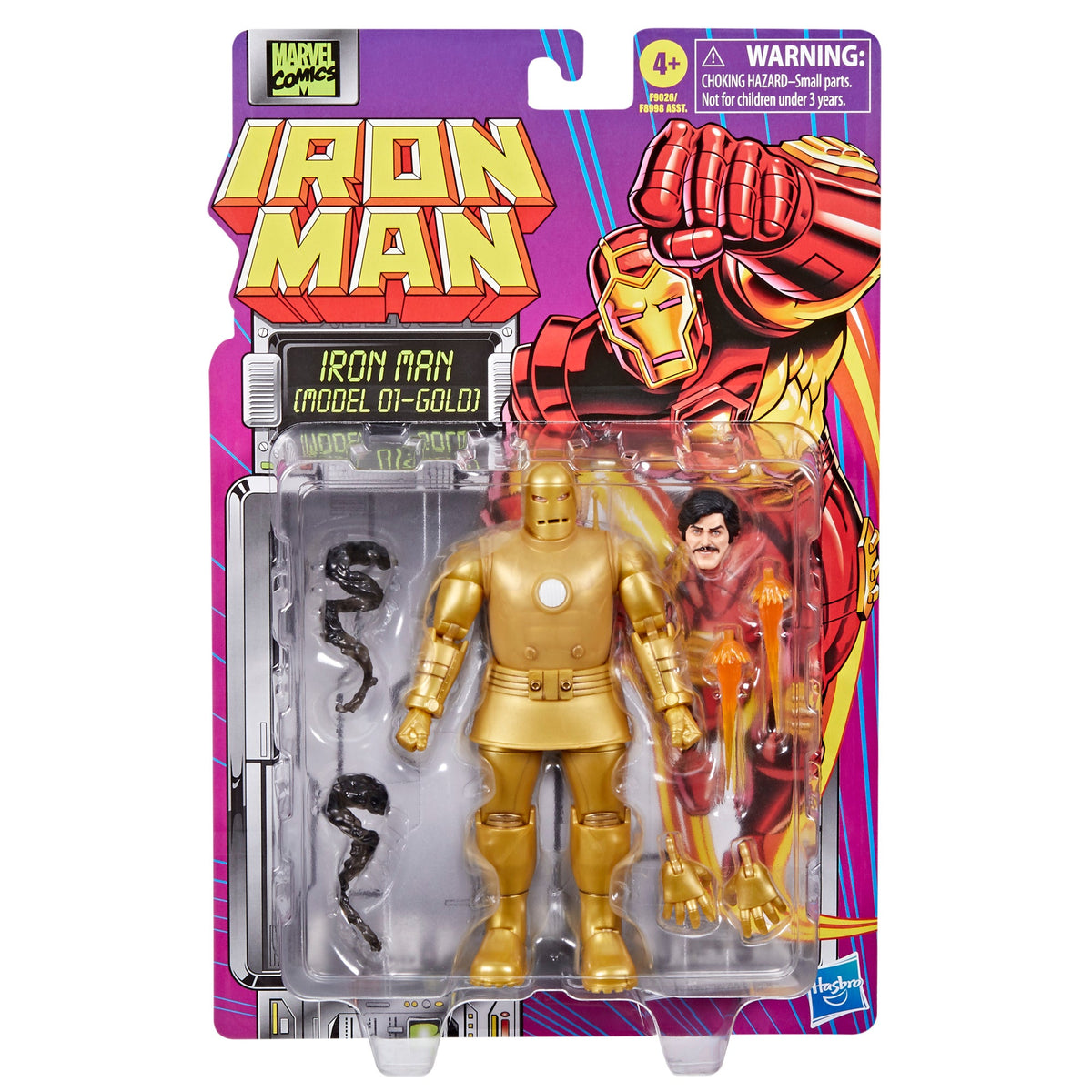 Marvel Legends - Retro Iron Man Wave - Set of 6