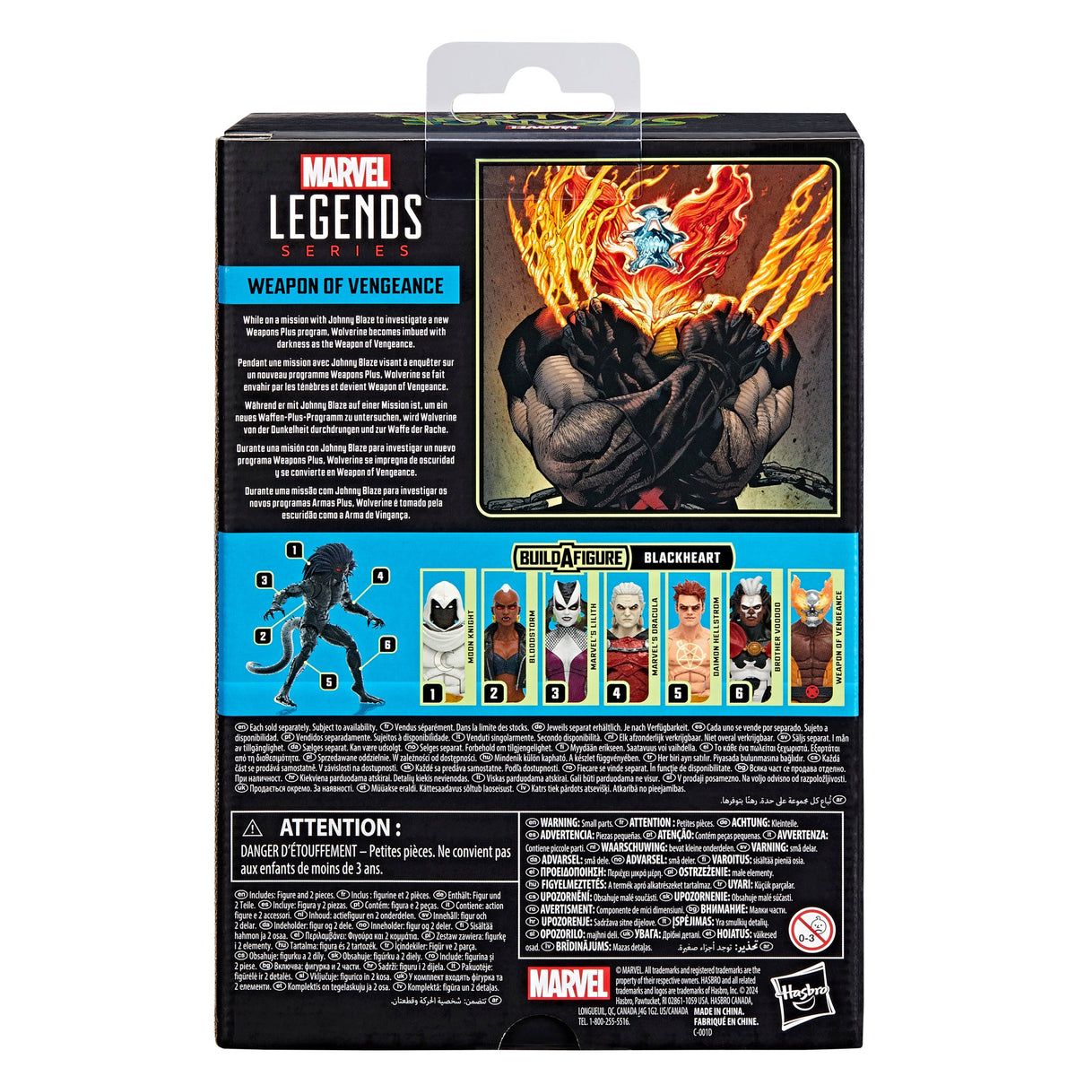 Marvel Legends Series Strange Tales Weapon of Vengeance - Black Heart BAF