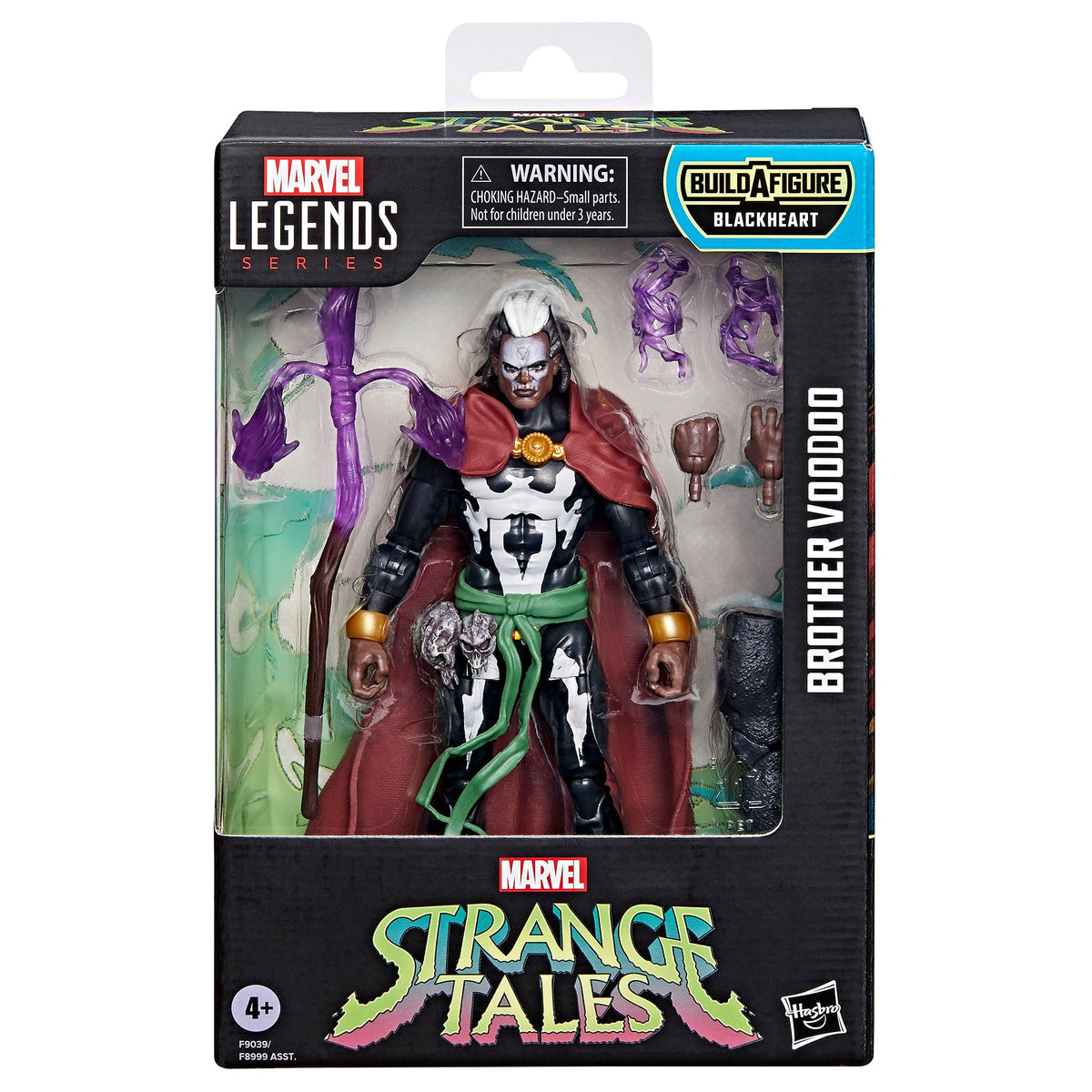 Marvel Legends Series Strange Tales Brother Voodoo -  Black Heart BAF