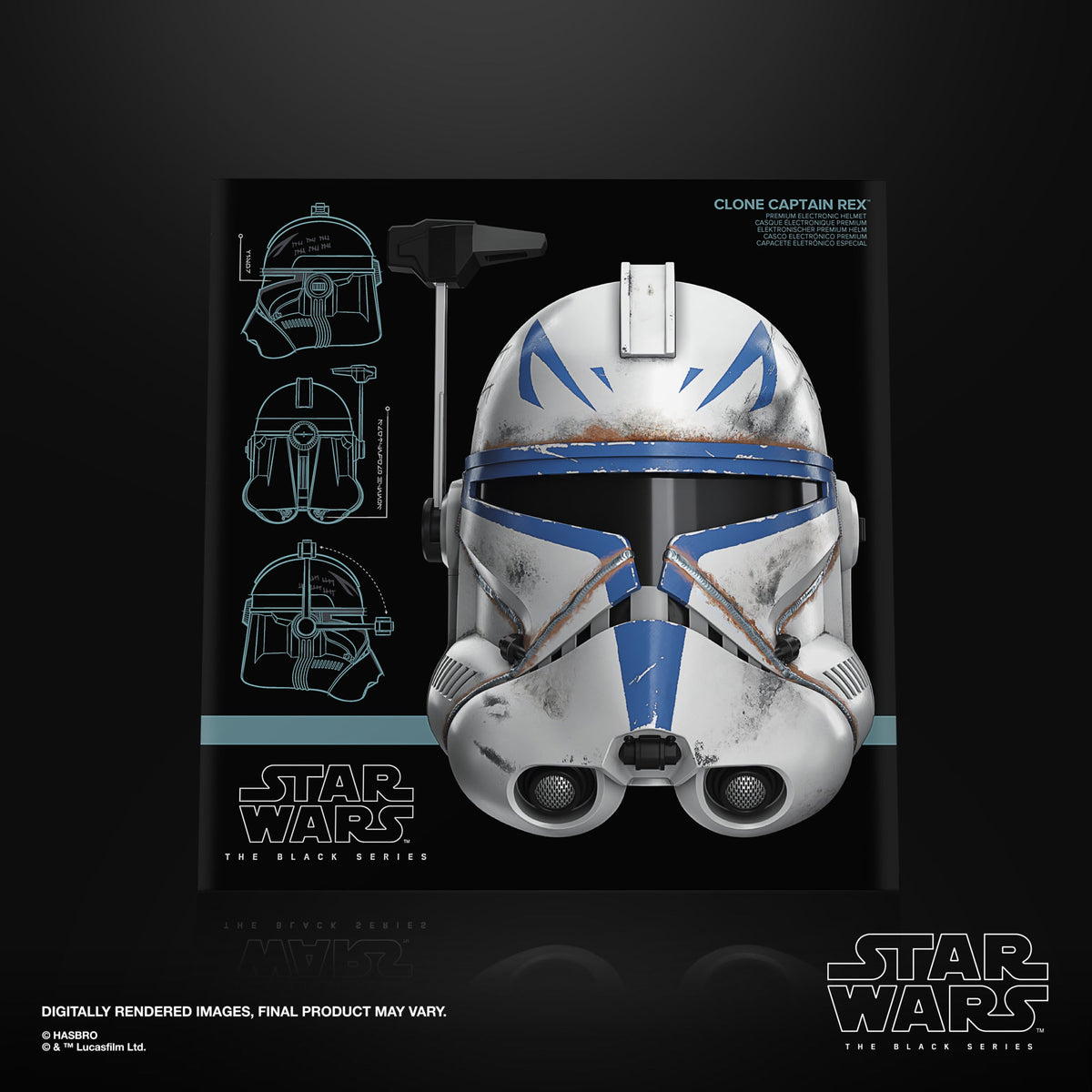 Star Wars The Black Series -  Captain Rex Helmet