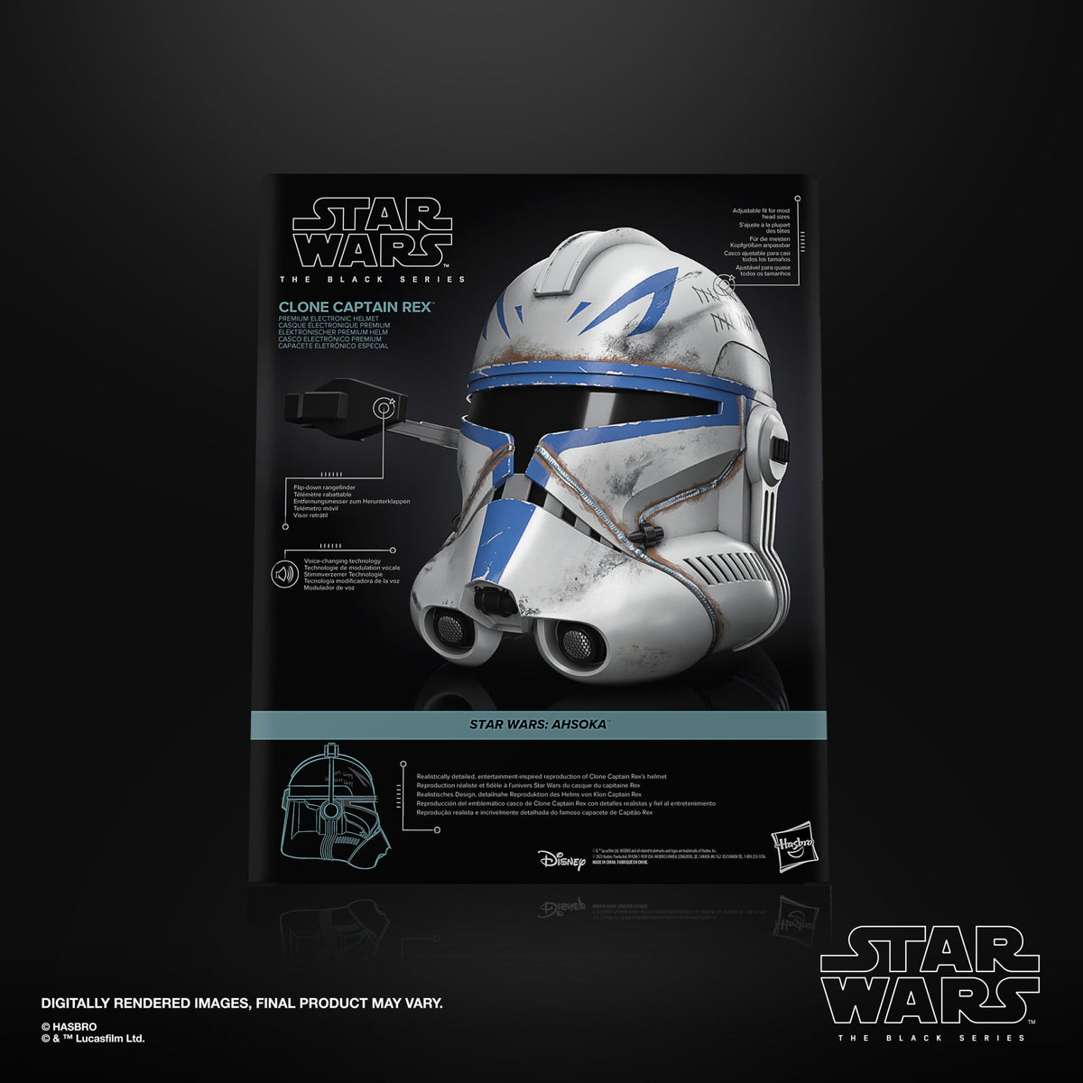 Star Wars The Black Series -  Captain Rex Helmet