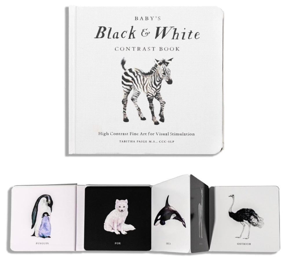 Baby's Black and White Contrast Book | Books