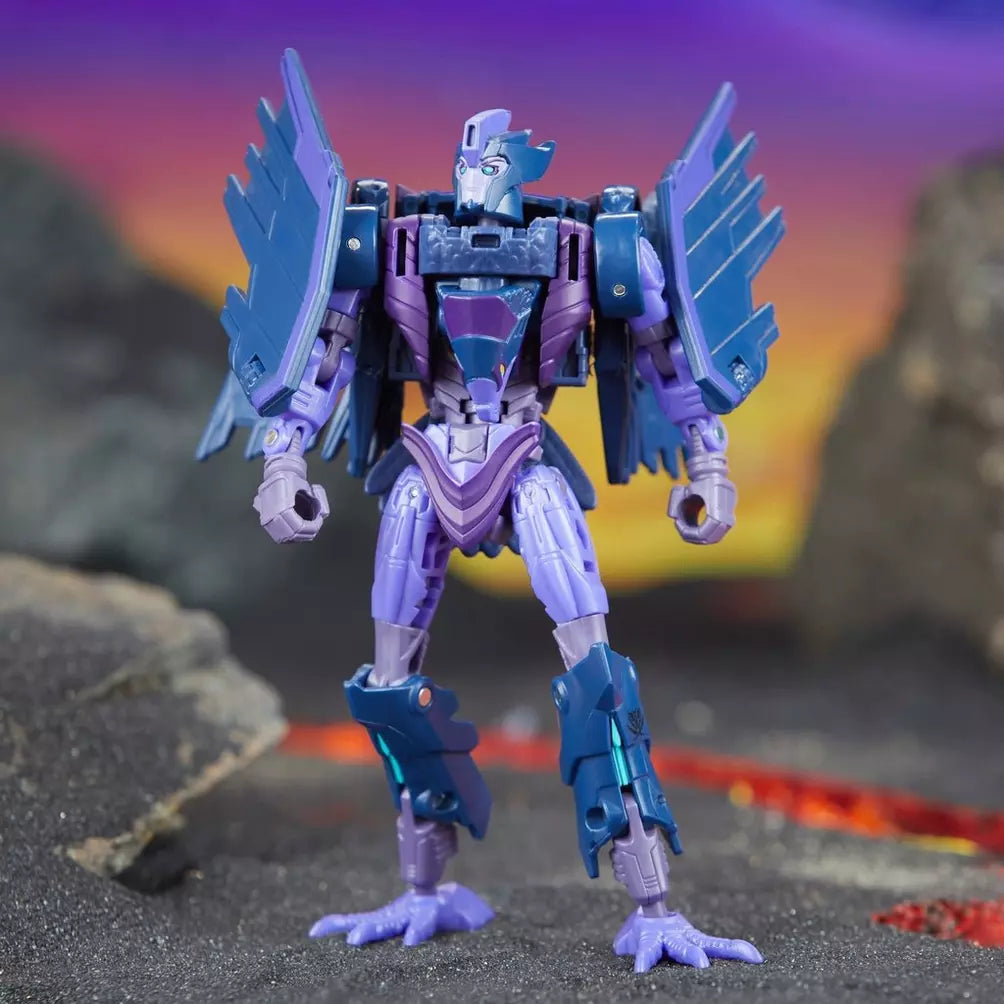 Transformers: Legacy United Deluxe Class Star Raider Filch Exclusive ( subpar packging)