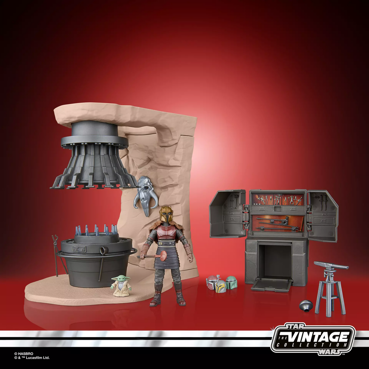Star Wars The Vintage Collection 3.75 Inch Scale Playset - The Armorer’s Forge - exclusive