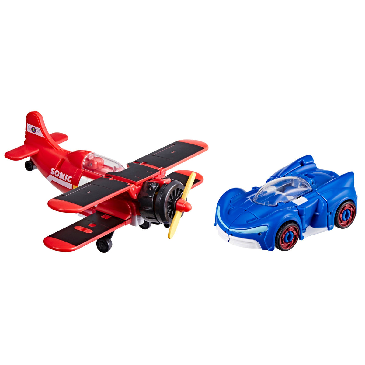 Transformers Collaborative Sonic the Hedgehog x Transformers Wingtail and Blue Booster