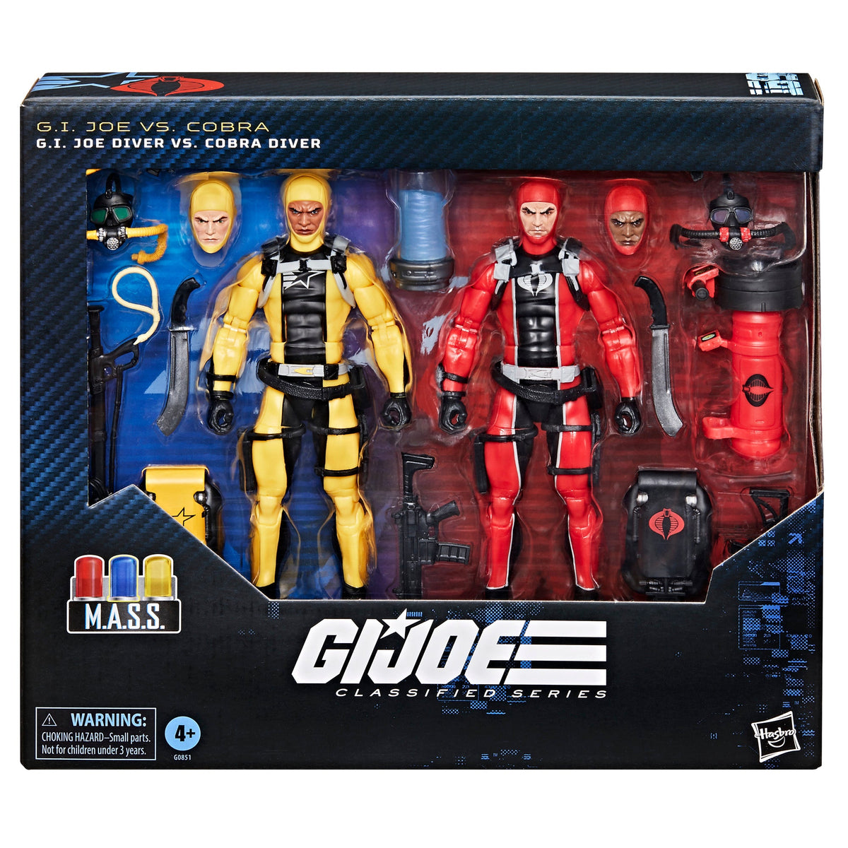 G.I. Joe Classified Series #169 G.I. Joe Diver Vs. Cobra Diver - Exclusive