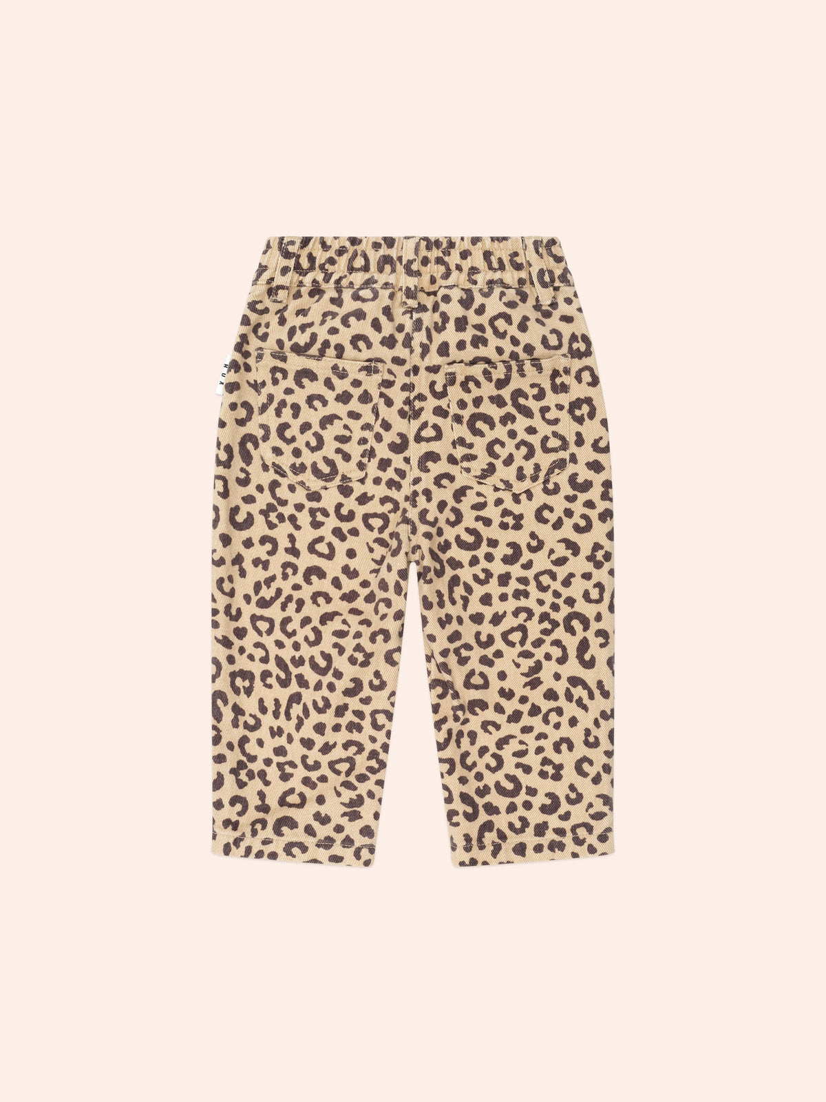 Leopard Print Denim Jeans | Animal | Huxbaby