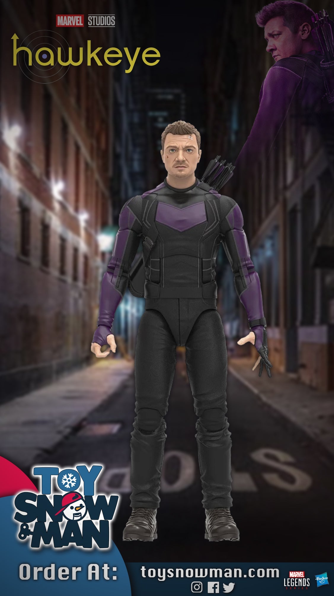 Marvel Legends Hawkeye - infinity ultron Baf