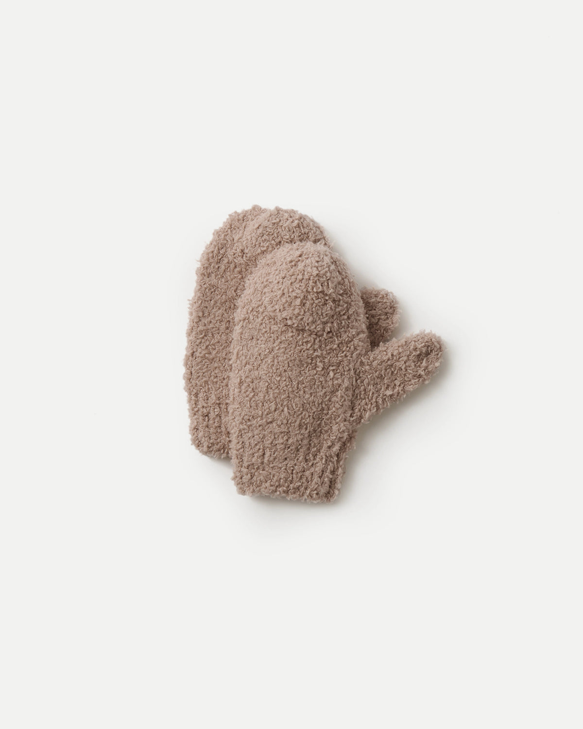 Fuzzy Mittens | Taupe | 7AM