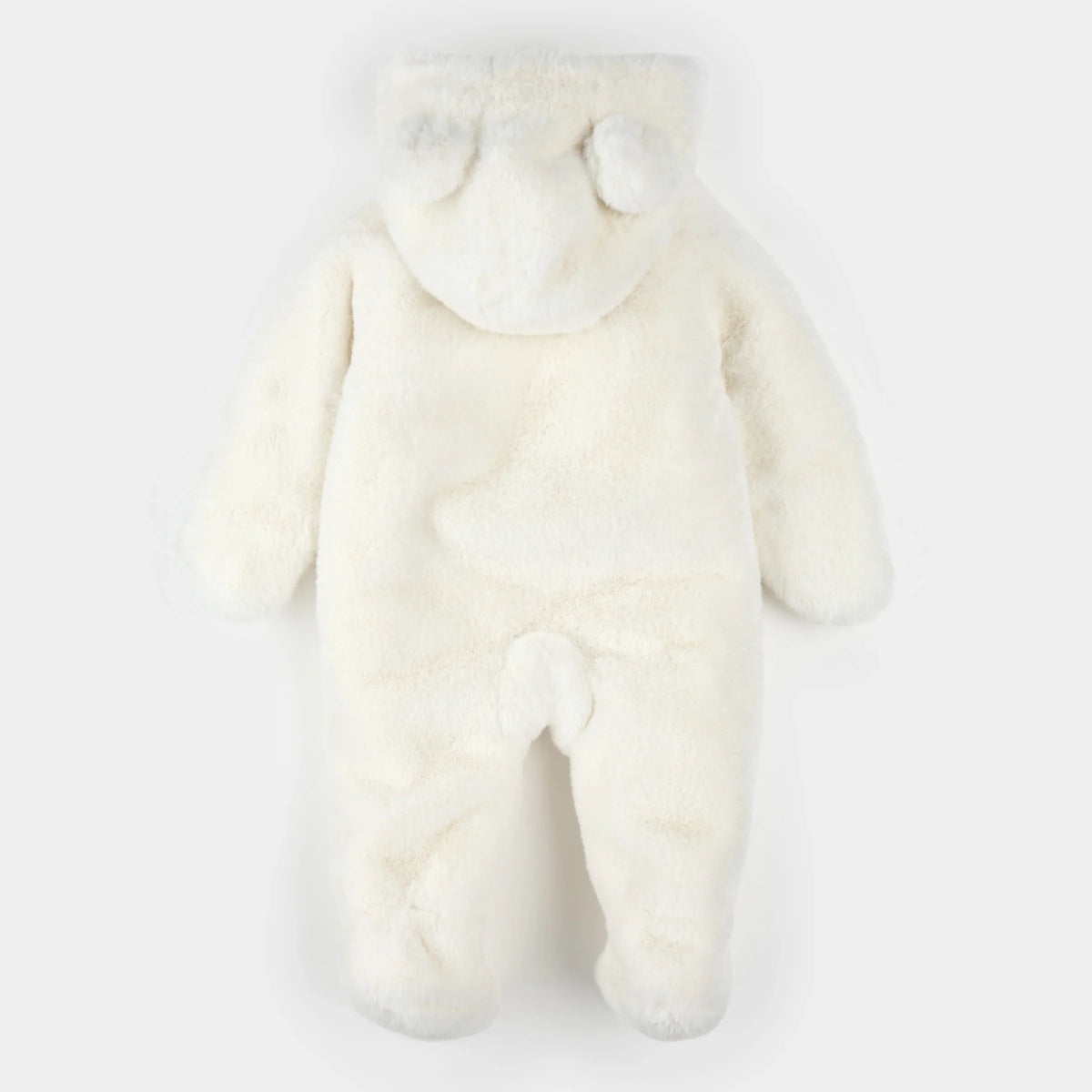 Plush Bear Playsuit | Off-White | Petit Lem