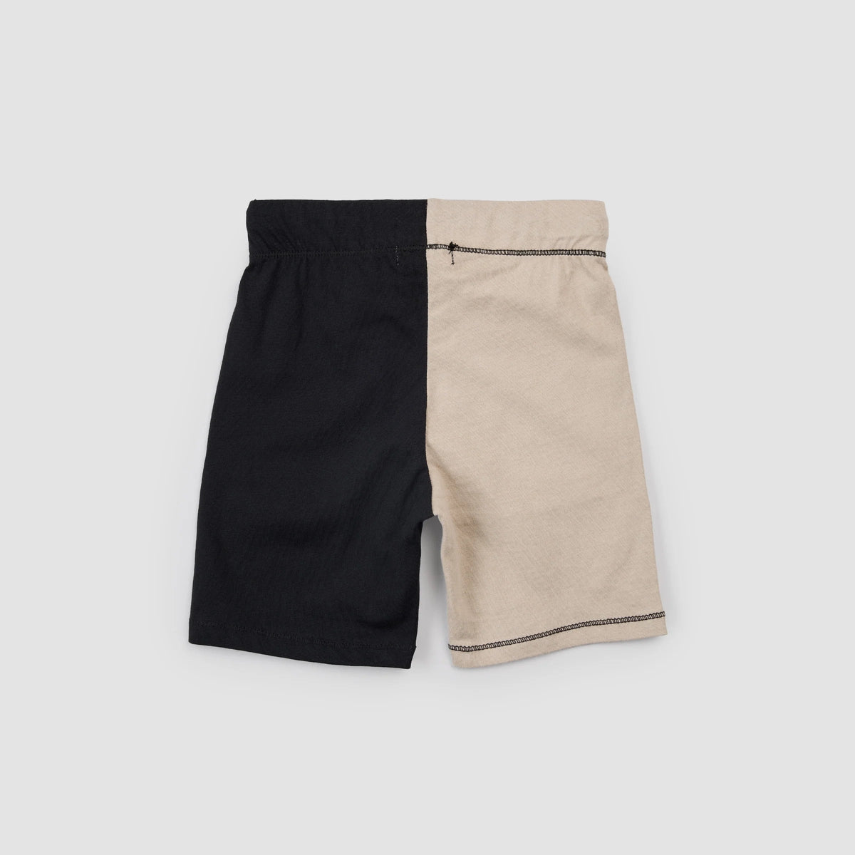Colour Block T-Shirt & Shorts Set | Taupe | Miles The Label